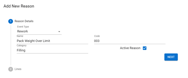 How To Add/Delete a Rework Reason